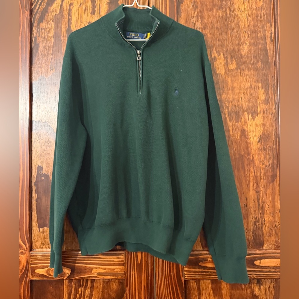 Ralph Lauren quarter zip sweater